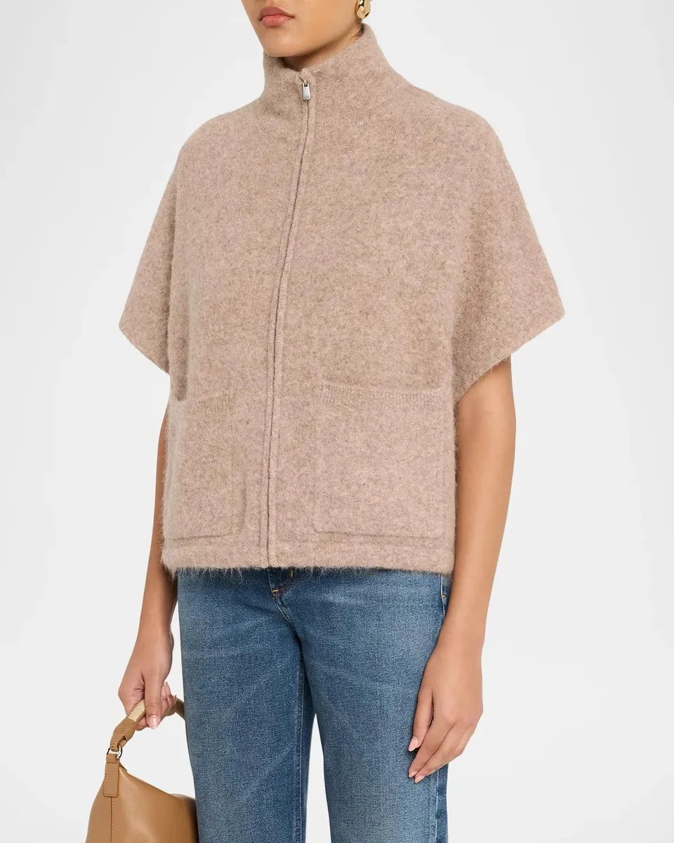 MAJESTIC FILATURES Turtleneck Ultra Soft Alpaca-Blend Top | Thumbnail 4