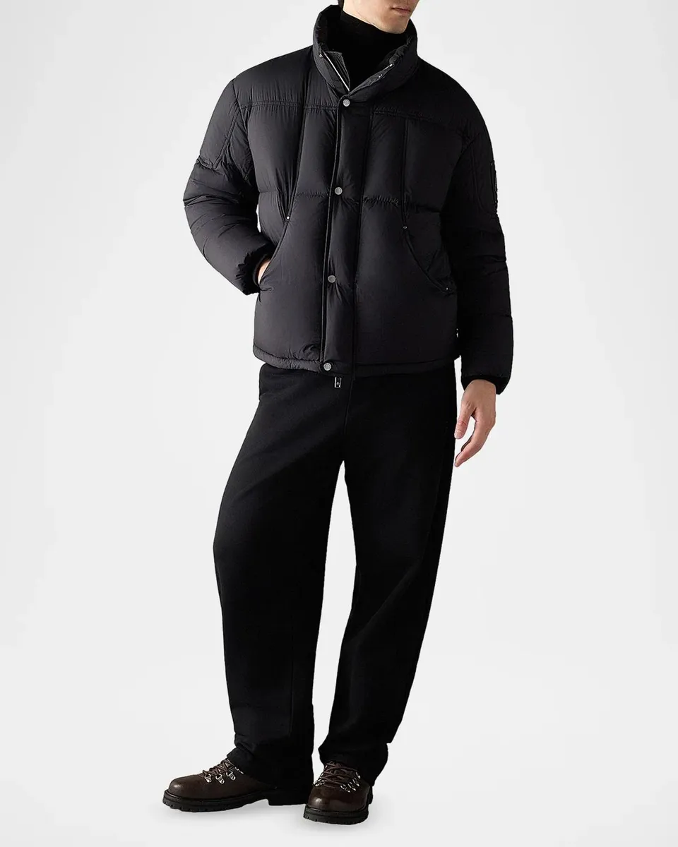 Moose Knuckles Men's Everest Stand Collar Puffer Jacket | Thumbnail 2 Moose Knuckles Men's Everest Stand Collar Puffer Jacket | Thumbnail 2