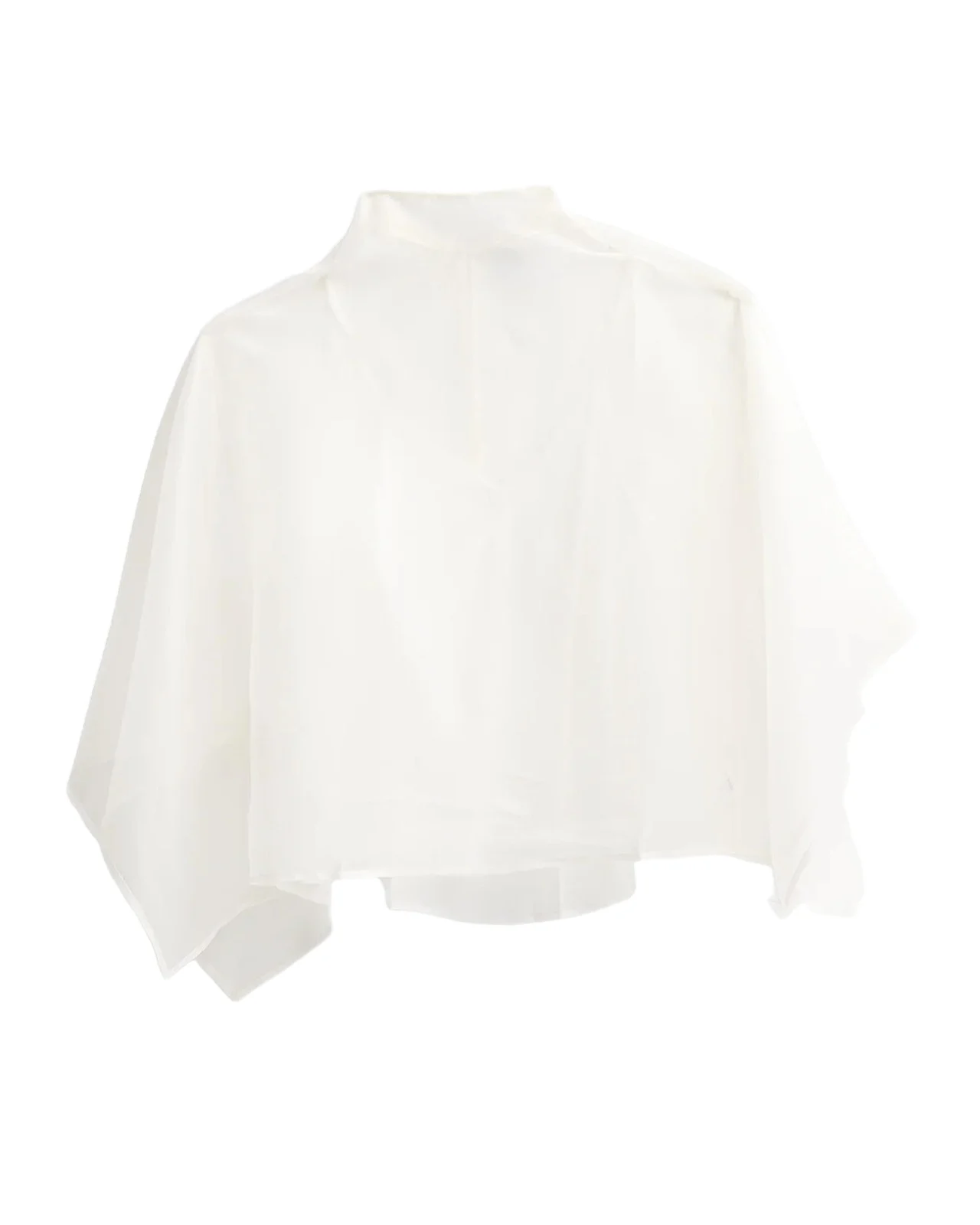 Staud Fia Silk Poncho Top
