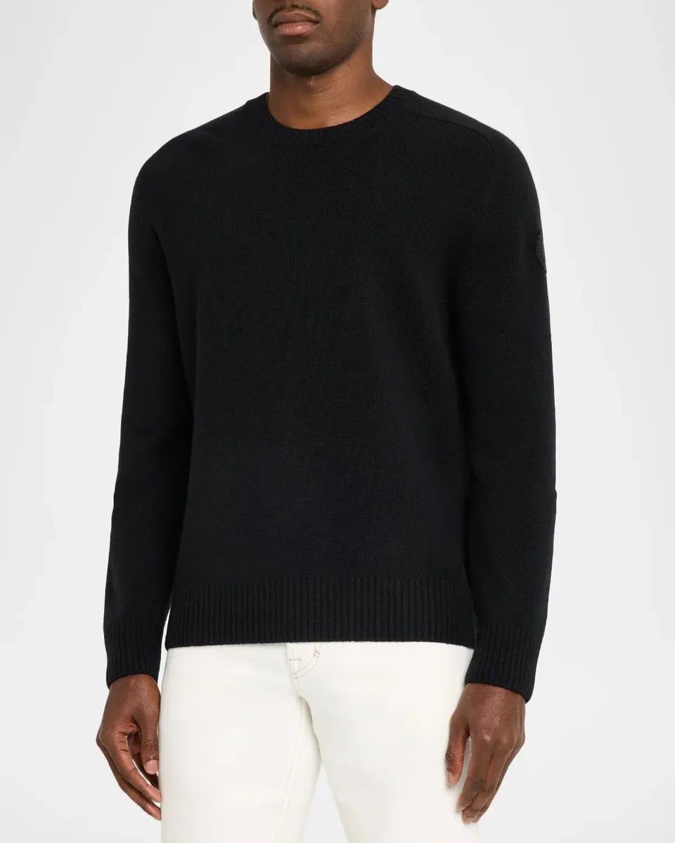 Canada Goose Men's Matawin Merino Wool Sweater | Thumbnail 4 Canada Goose Men's Matawin Merino Wool Sweater | Thumbnail 4