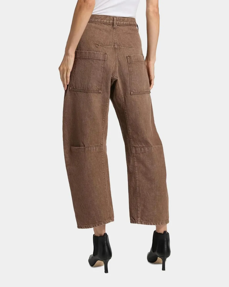 Nili Lotan Shon Barrel-Leg Ankle Jeans | Thumbnail 3