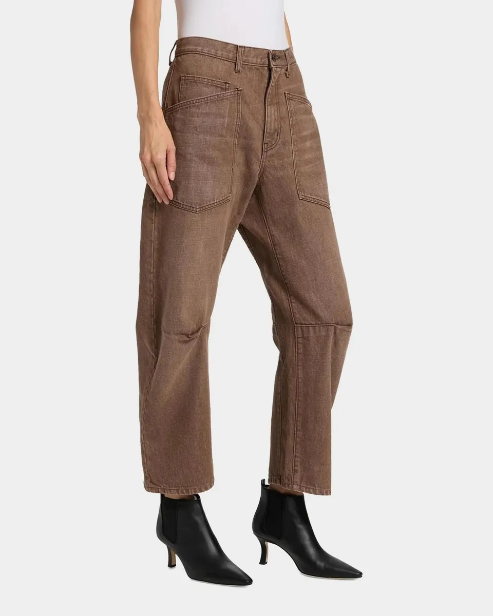Nili Lotan Shon Barrel-Leg Ankle Jeans | Thumbnail 6