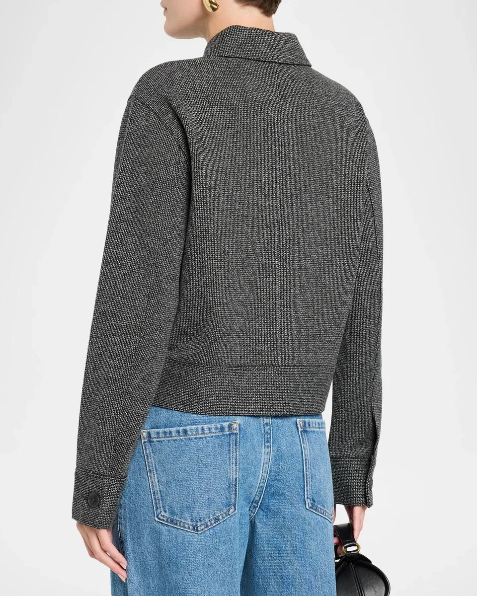 Vince Boxy Marled Jacket | Thumbnail 3 Vince Boxy Marled Jacket | Thumbnail 3
