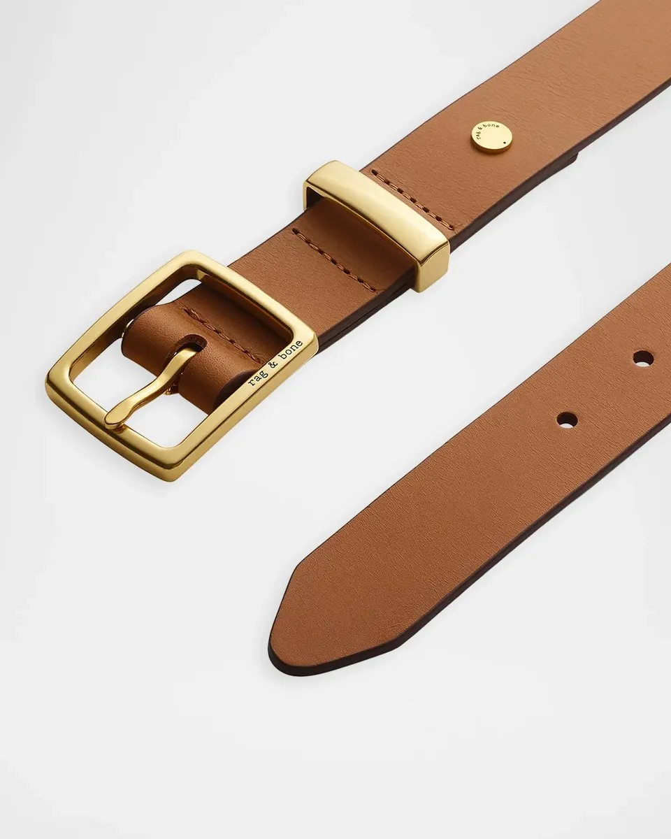 rag & bone X Boyfriend Leather Belt | Thumbnail 2 rag & bone X Boyfriend Leather Belt | Thumbnail 2