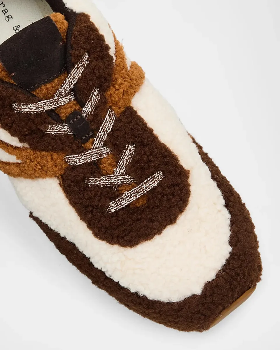 rag & bone Fleece Retro Runner Sneakers | Thumbnail 3