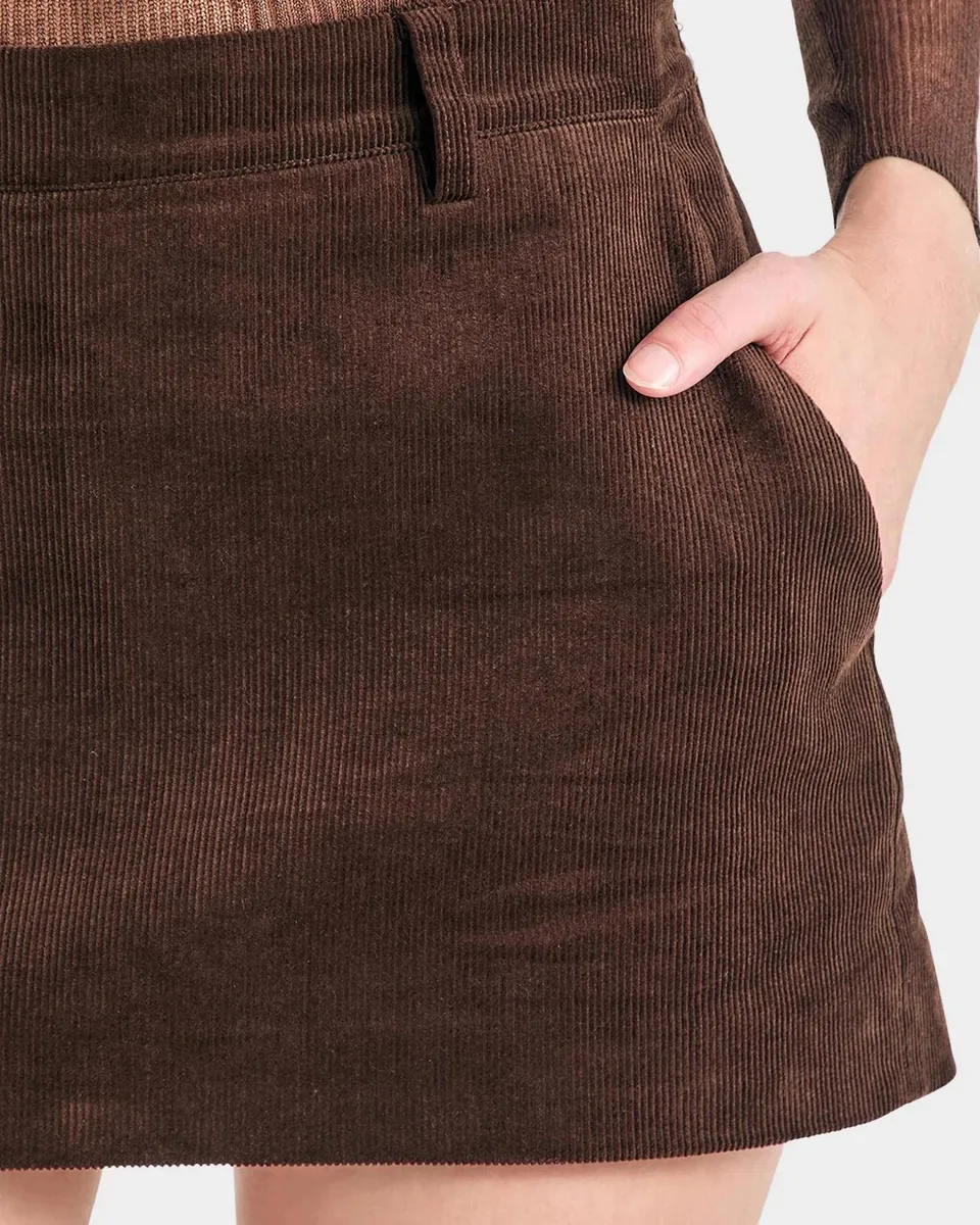 SEROYA Valkiria Corduroy Mini Skirt | Thumbnail 3 SEROYA Valkiria Corduroy Mini Skirt | Thumbnail 3
