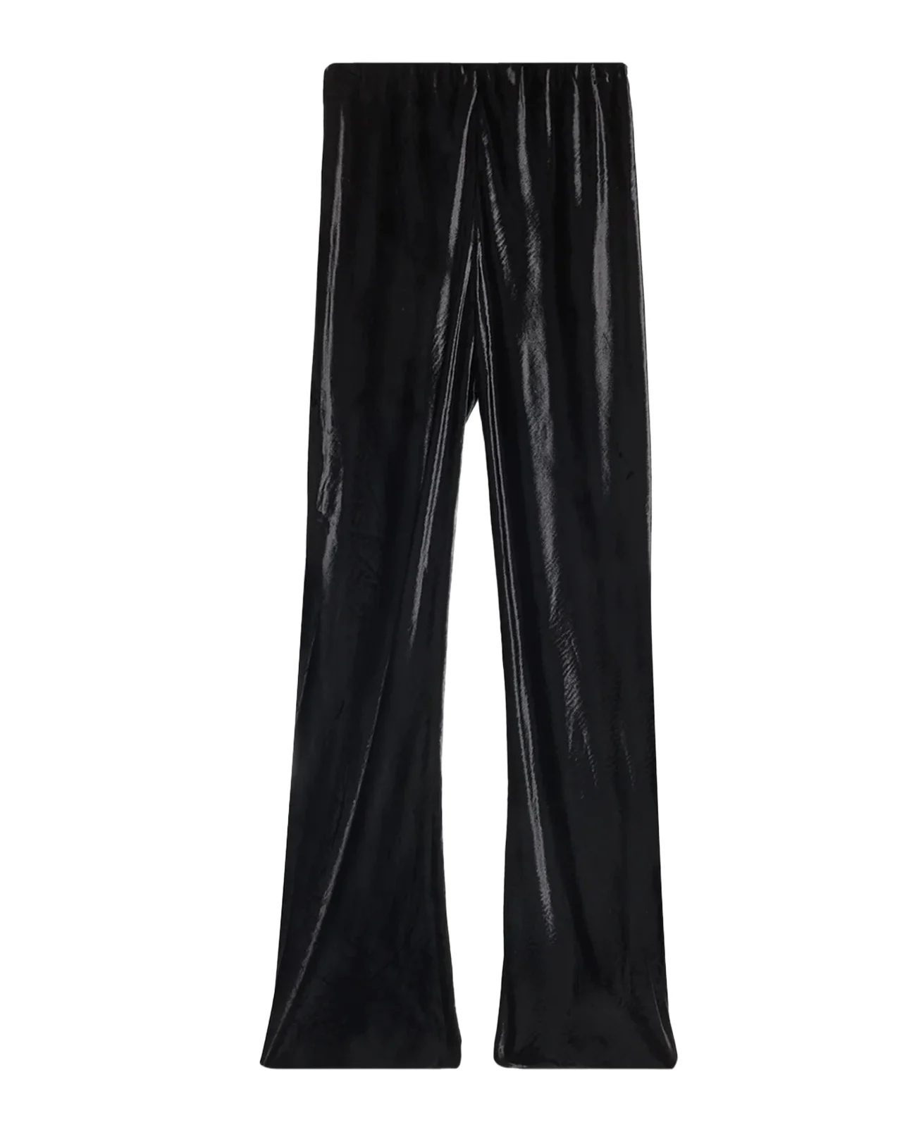 Colette High-Rise Bias Velvet Pants