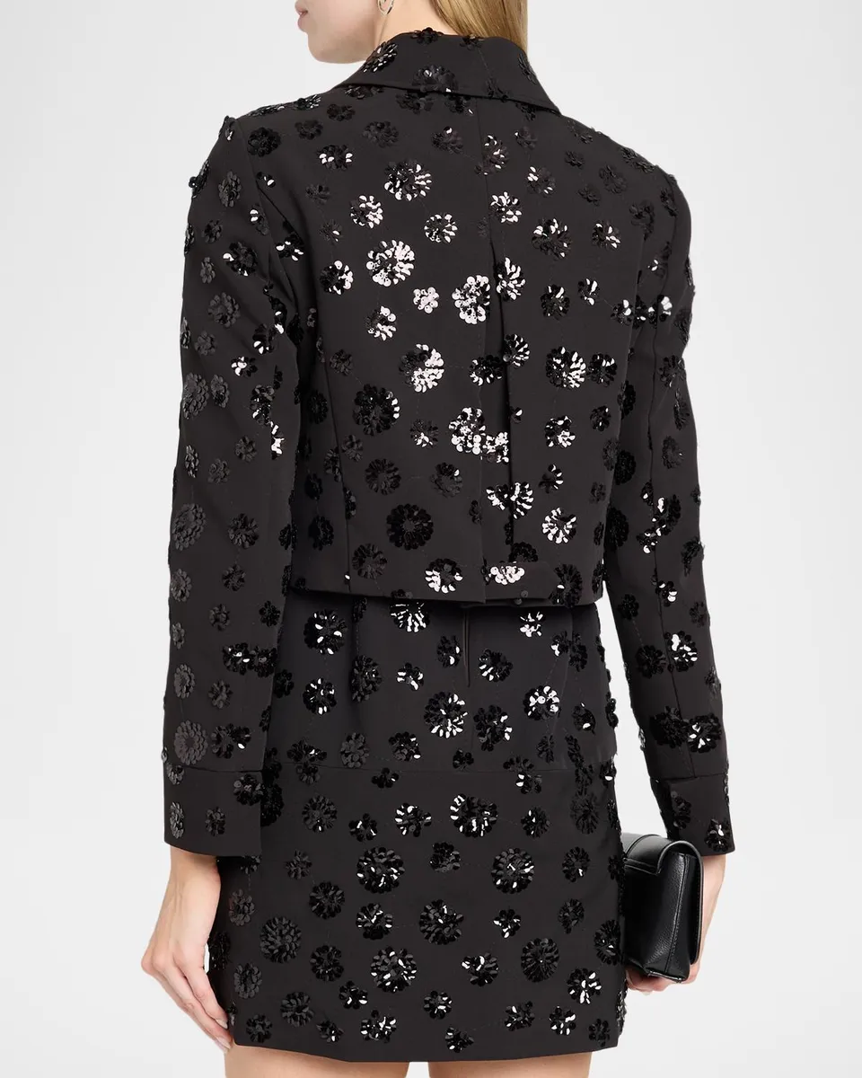 Milly Pia Sequin Jacket | Thumbnail 3 Milly Pia Sequin Jacket | Thumbnail 3