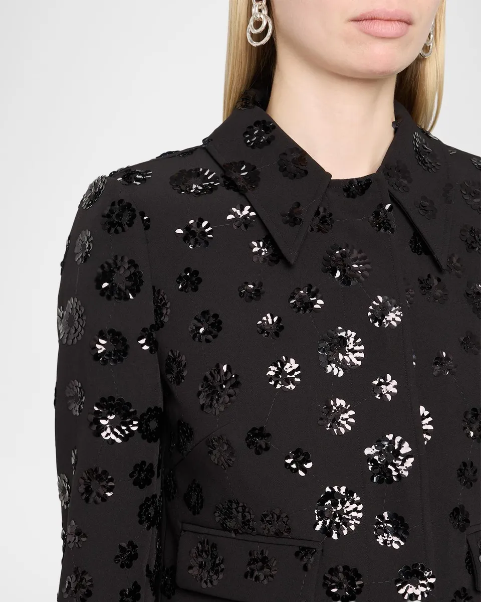 Milly Pia Sequin Jacket | Thumbnail 5 Milly Pia Sequin Jacket | Thumbnail 5