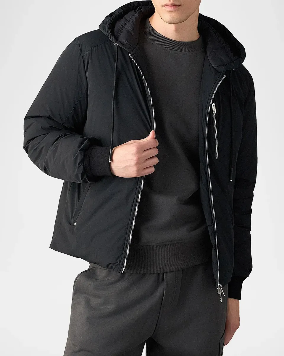 Moose Knuckles Men's Northdale Hooded Down Jacket | Thumbnail 4 Moose Knuckles Men's Northdale Hooded Down Jacket | Thumbnail 4