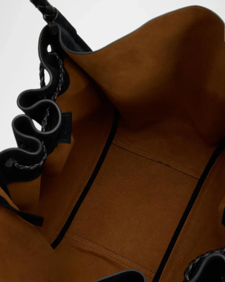 Proenza Schouler Large Ruched Suede Tote Bag | Thumbnail 3 Proenza Schouler Large Ruched Suede Tote Bag | Thumbnail 3