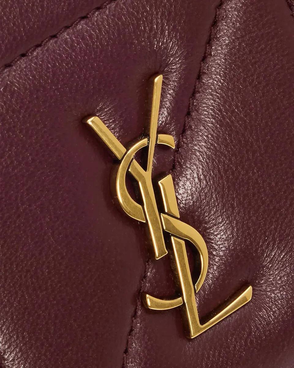 Saint Laurent Jamie Leather Clutch | Thumbnail 6