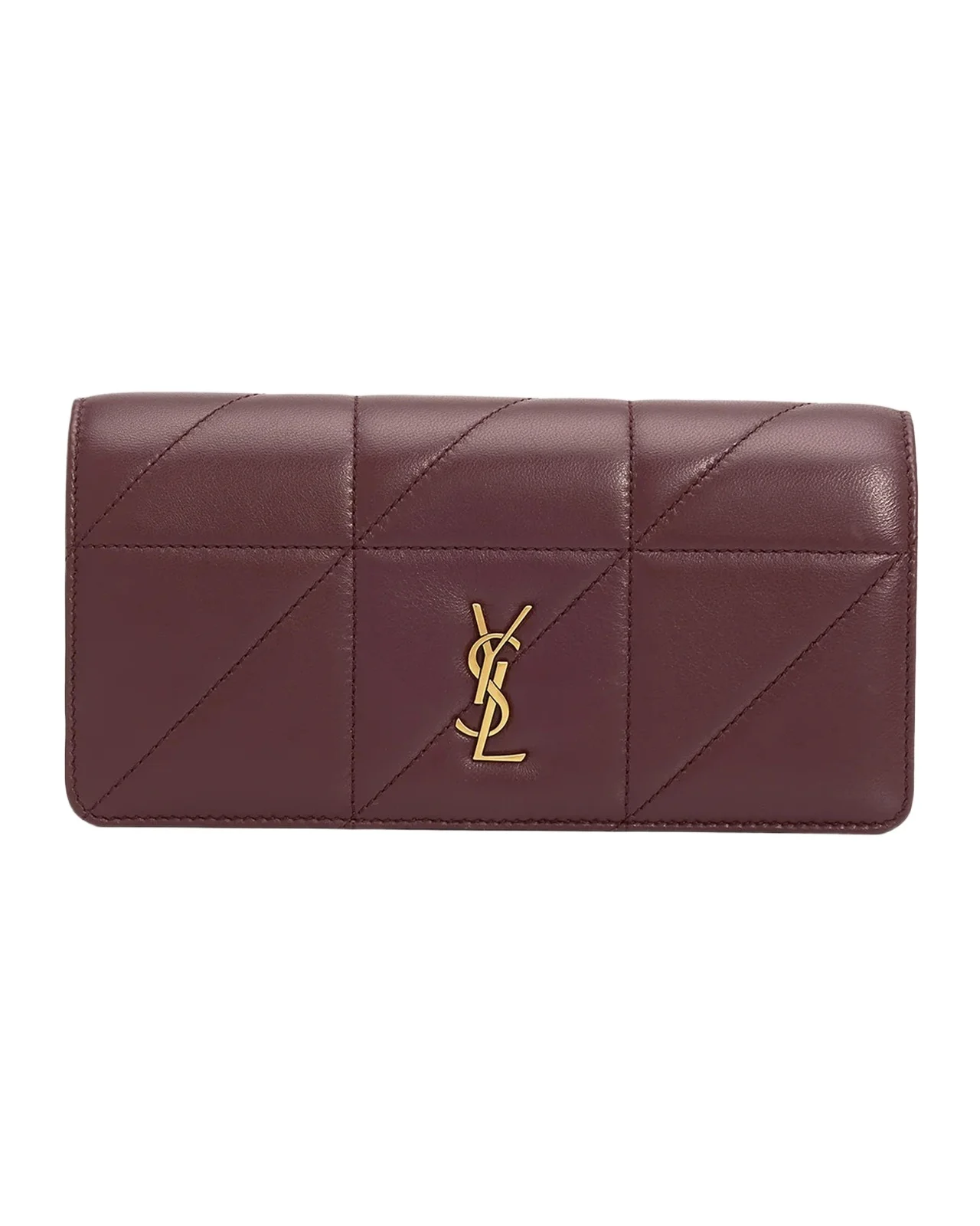 Saint Laurent Jamie Leather Clutch
