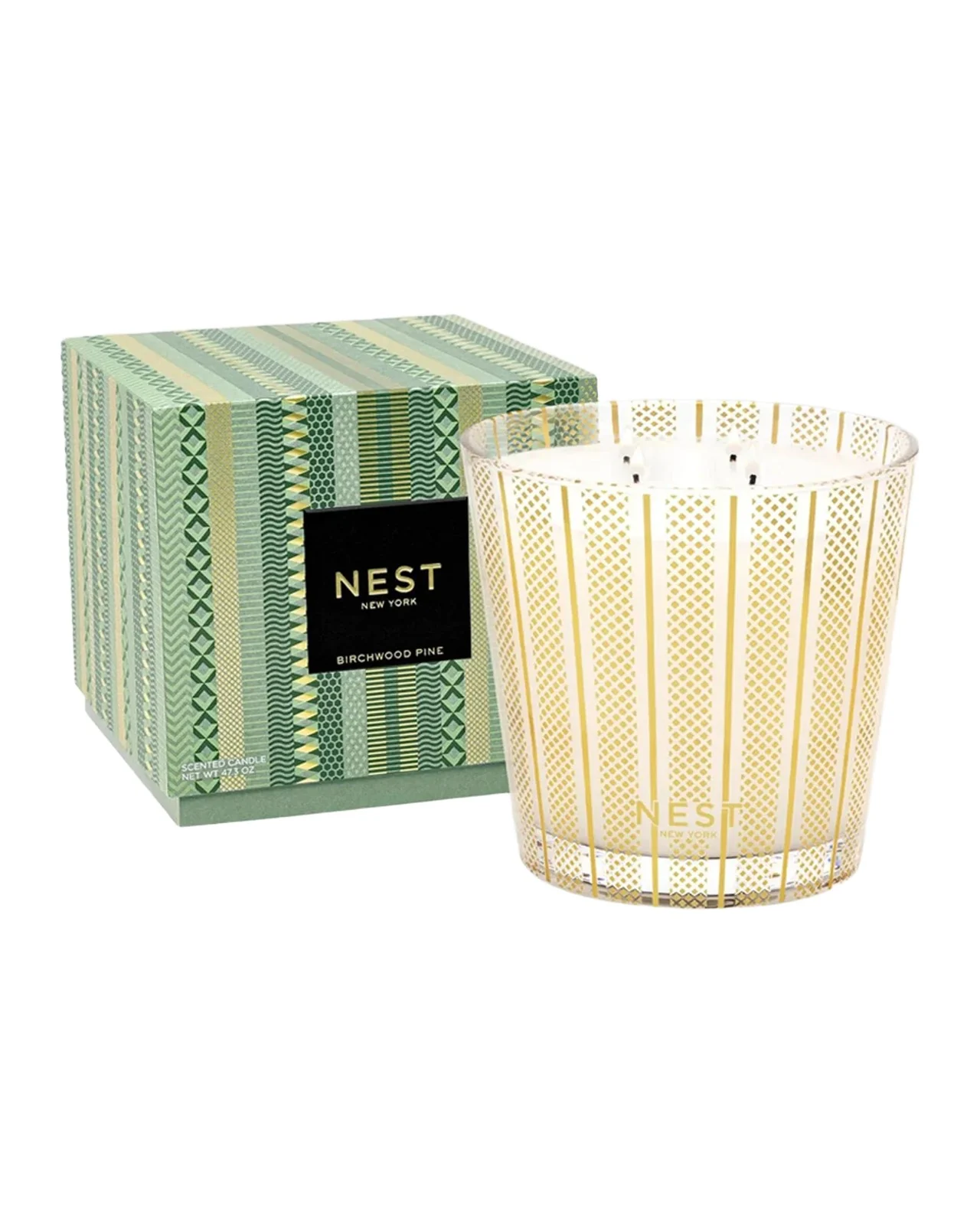 NEST New York ​Birchwood Pine Scented Candle