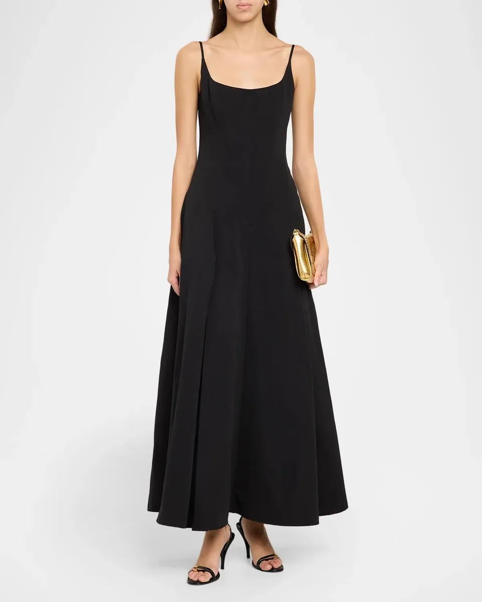 Staud Jill A-Line Maxi Dress | Thumbnail 2 Staud Jill A-Line Maxi Dress | Thumbnail 2