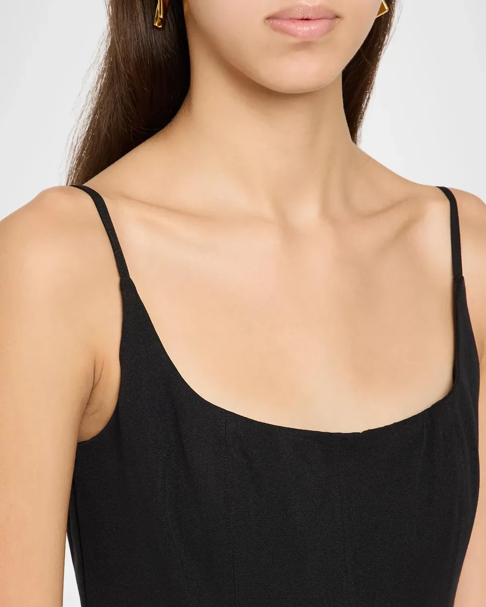 Staud Jill A-Line Maxi Dress | Thumbnail 5 Staud Jill A-Line Maxi Dress | Thumbnail 5