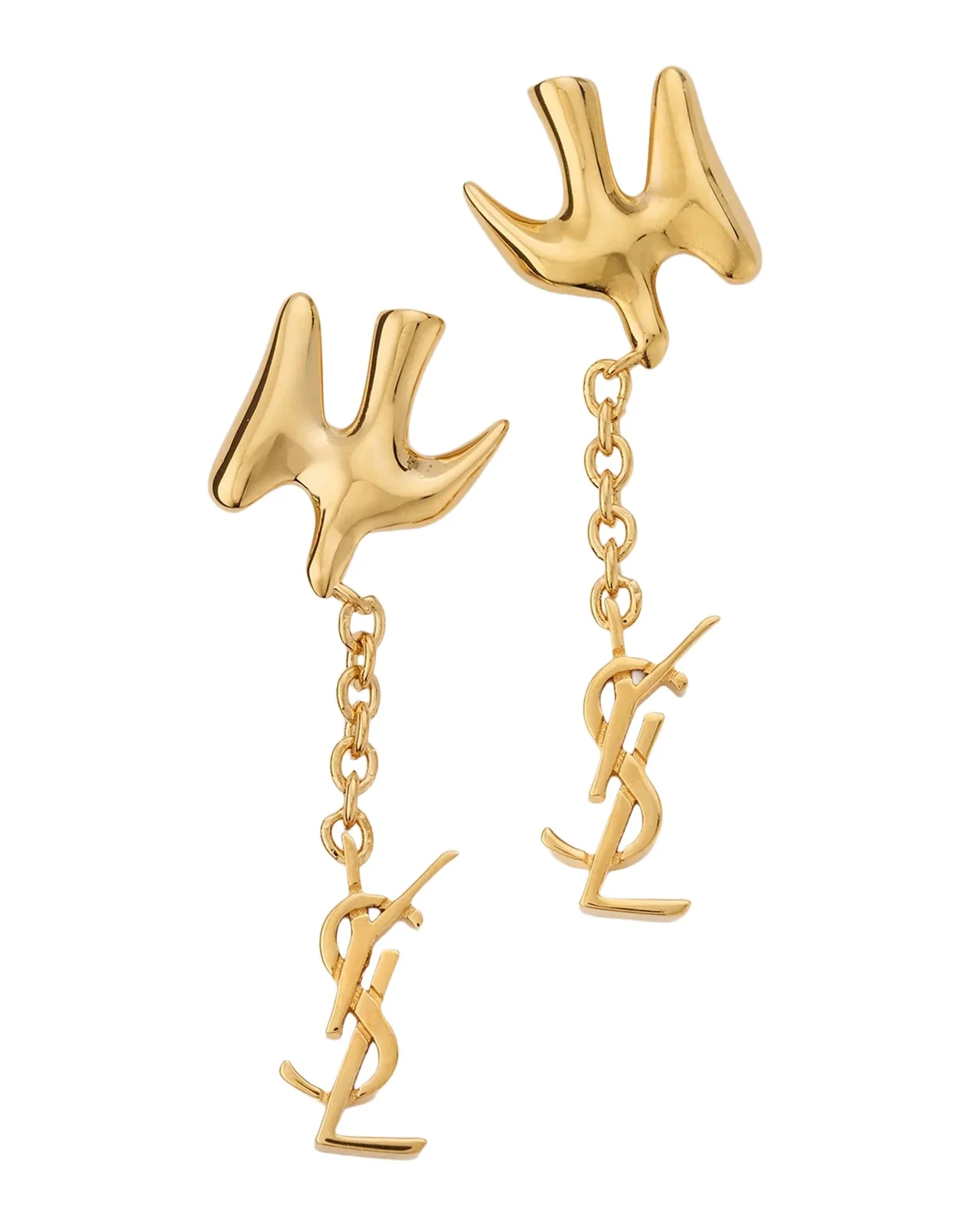 YSL Pendant Dove Earrings YSL Pendant Dove Earrings