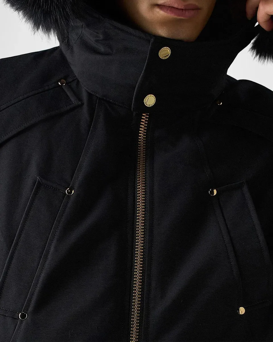 Moose Knuckles Men's Gold Series Original Ballistic Fur-Lined Down Bomber Jacket | Thumbnail 5 Moose Knuckles Men's Gold Series Original Ballistic Fur-Lined Down Bomber Jacket | Thumbnail 5