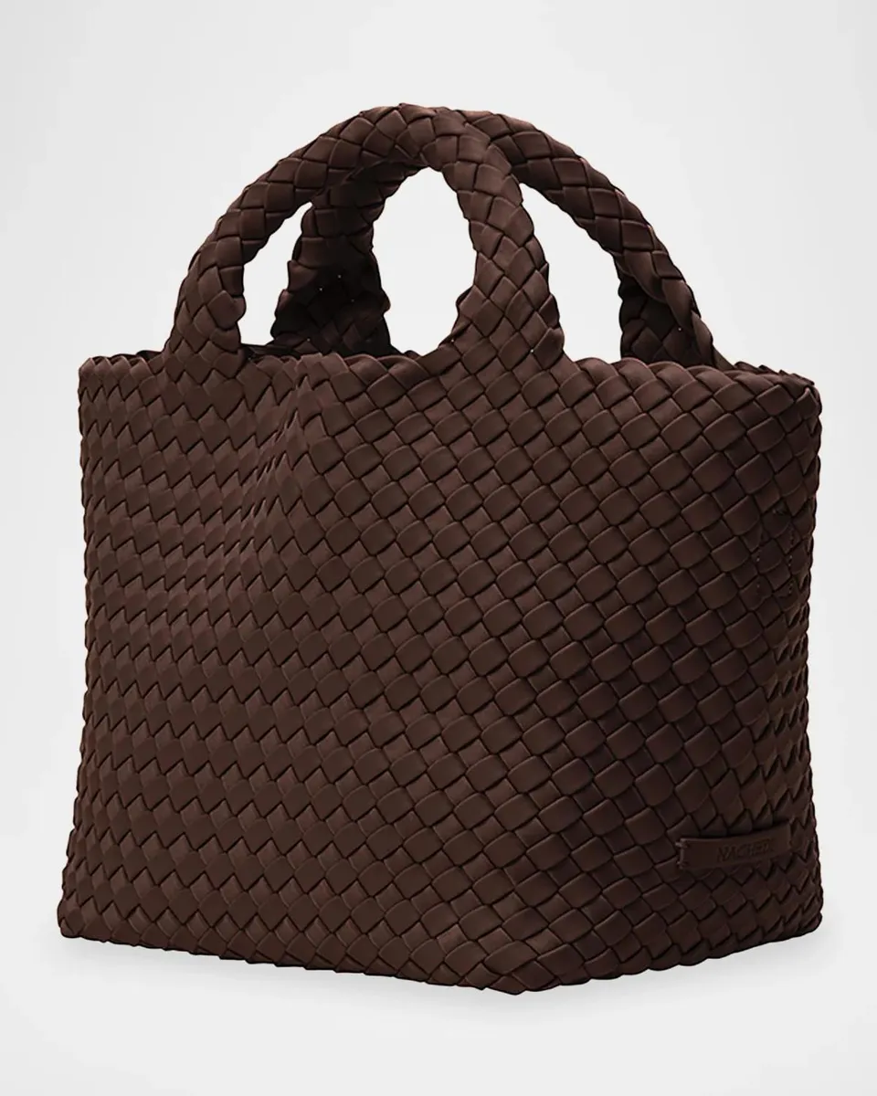 Naghedi St. Barths Small Woven Neoprene Tote Bag | Thumbnail 3 Naghedi St. Barths Small Woven Neoprene Tote Bag | Thumbnail 3