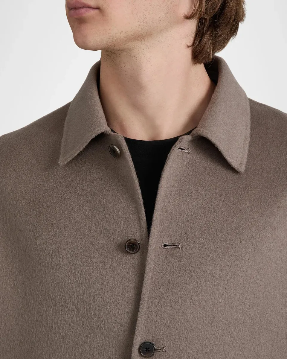 Frame Men's Double-Face Wool Overshirt | Thumbnail 5