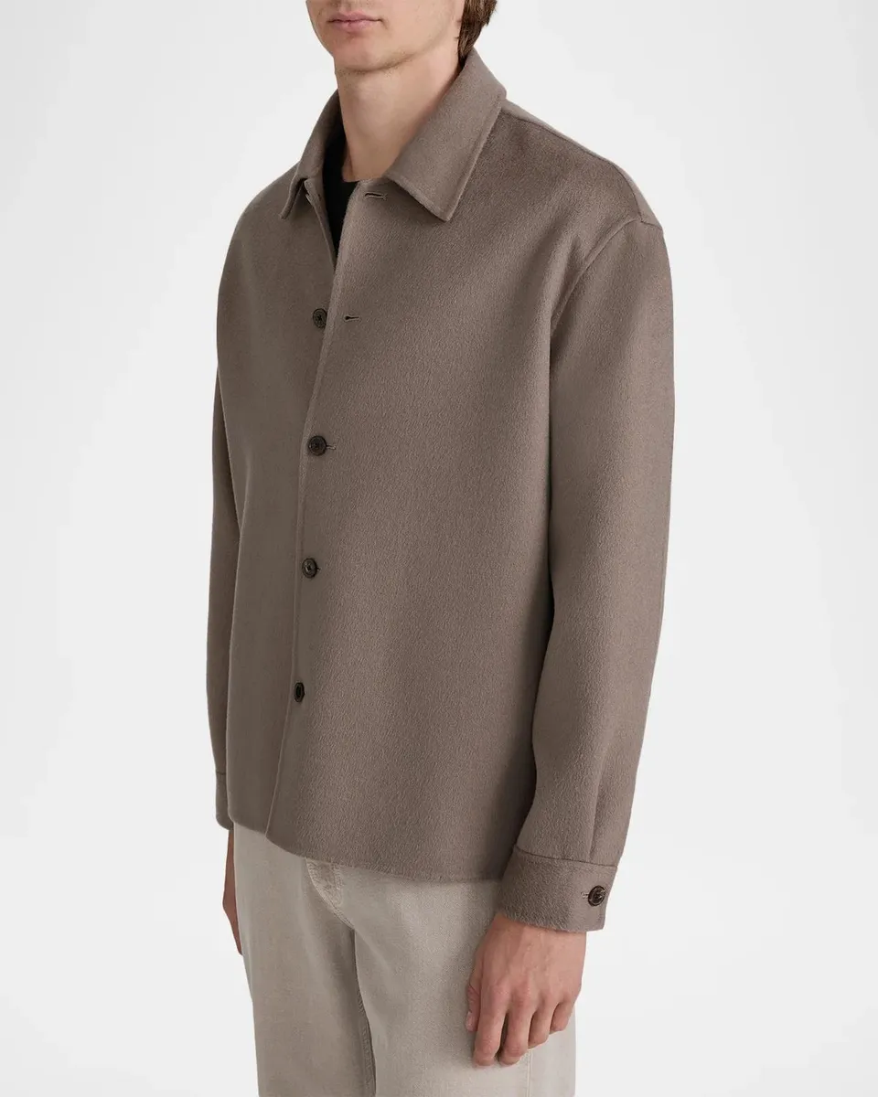 Frame Men's Double-Face Wool Overshirt | Thumbnail 6