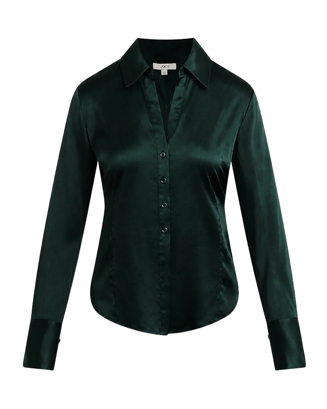 Joe's Jeans The Cora Satin Slim-Fit Shirt