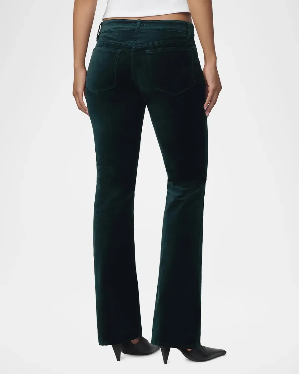 Joe's Jeans The Naomi Velveteen Mid-Rise Straight-Leg Jeans | Thumbnail 3 Joe's Jeans The Naomi Velveteen Mid-Rise Straight-Leg Jeans | Thumbnail 3
