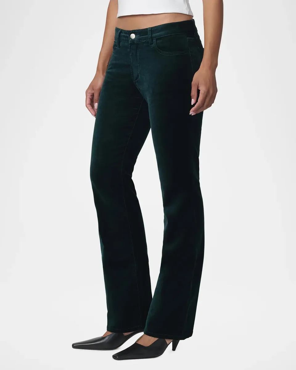 Joe's Jeans The Naomi Velveteen Mid-Rise Straight-Leg Jeans | Thumbnail 6 Joe's Jeans The Naomi Velveteen Mid-Rise Straight-Leg Jeans | Thumbnail 6