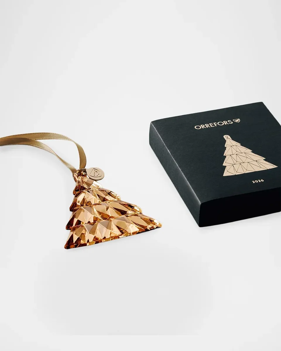 Orrefors Crystal Glass Christmas Tree Ornament | Thumbnail 3 Orrefors Crystal Glass Christmas Tree Ornament | Thumbnail 3