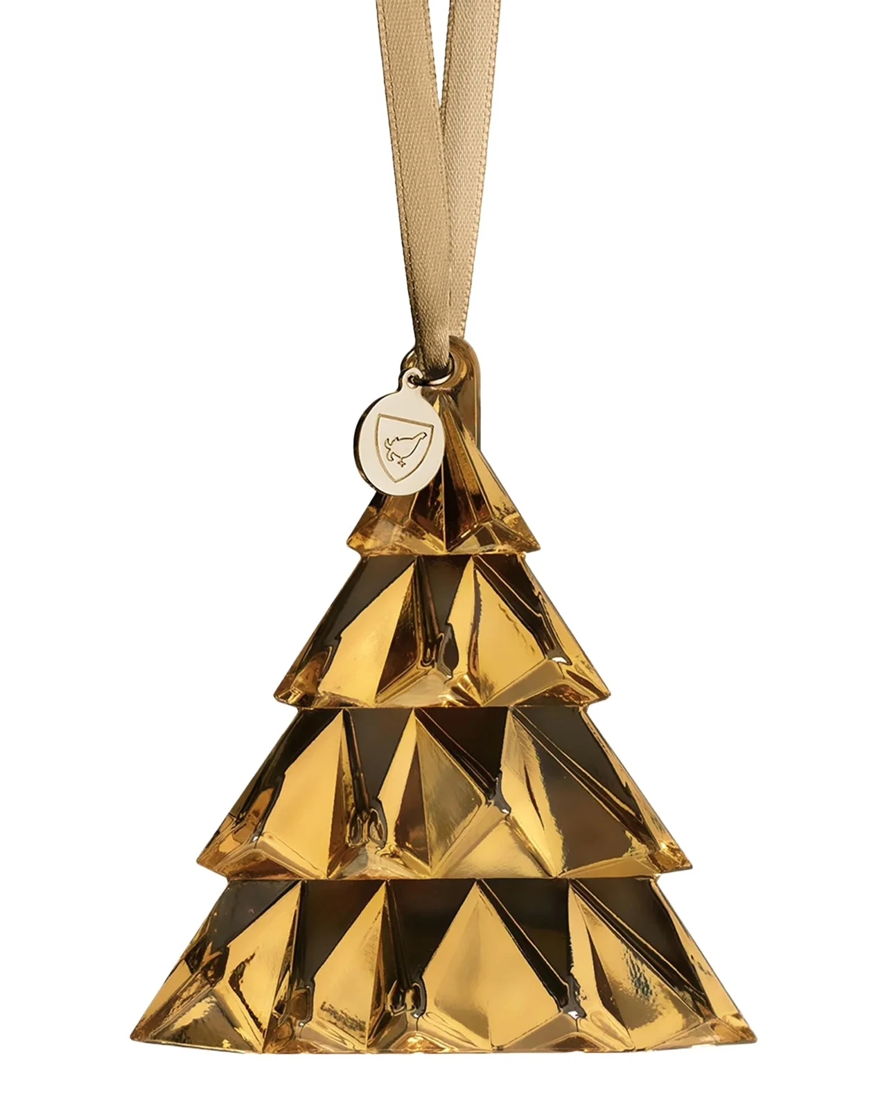 Orrefors Crystal Glass Christmas Tree Ornament