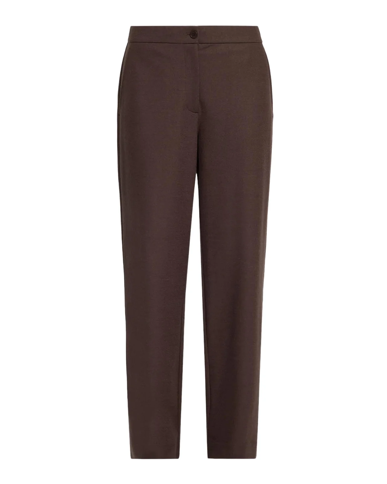 Straight-Leg Wool Jersey Trousers Straight-Leg Wool Jersey Trousers
