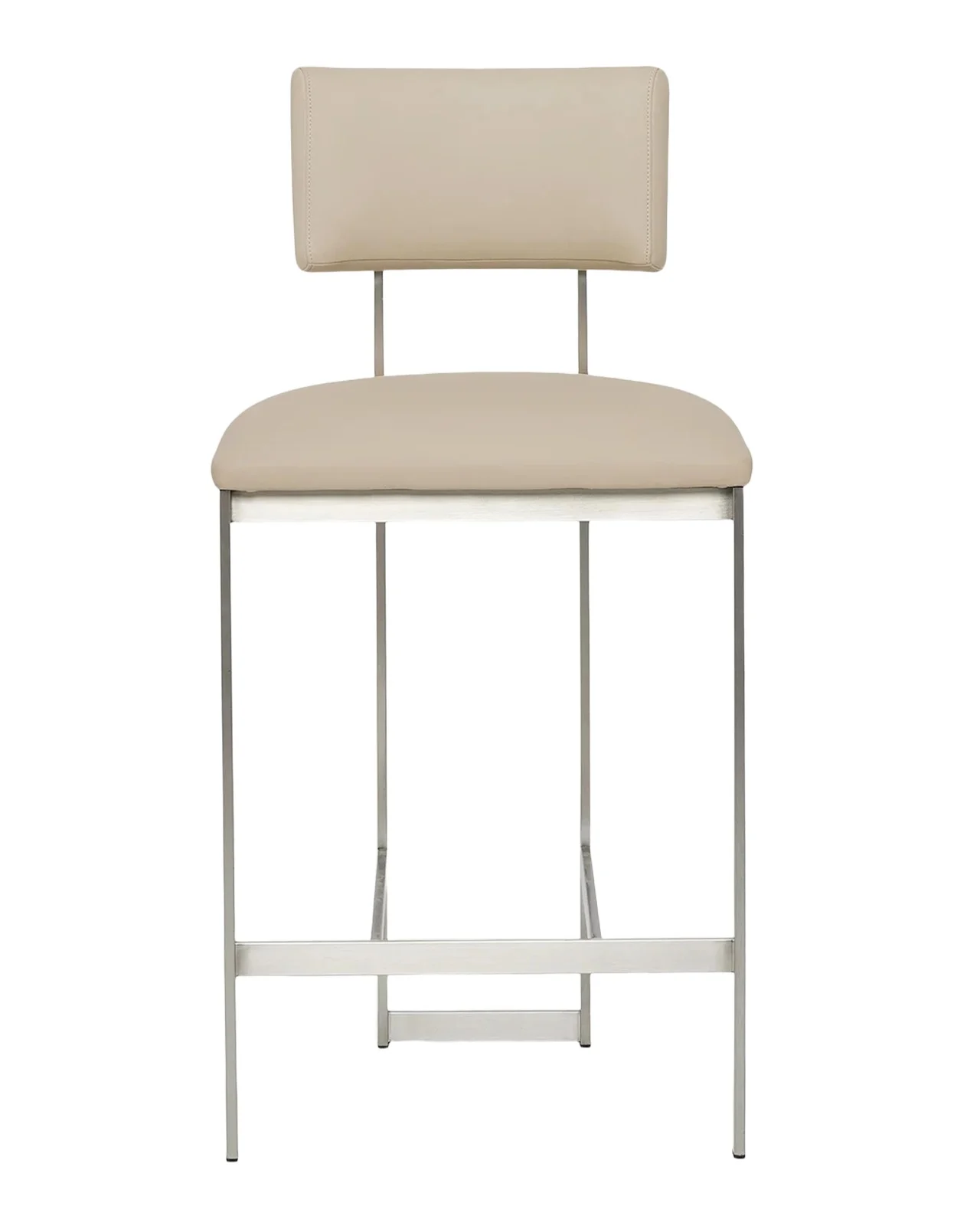 Interlude Home Landon II Vegan Leather 26" Counter Stool