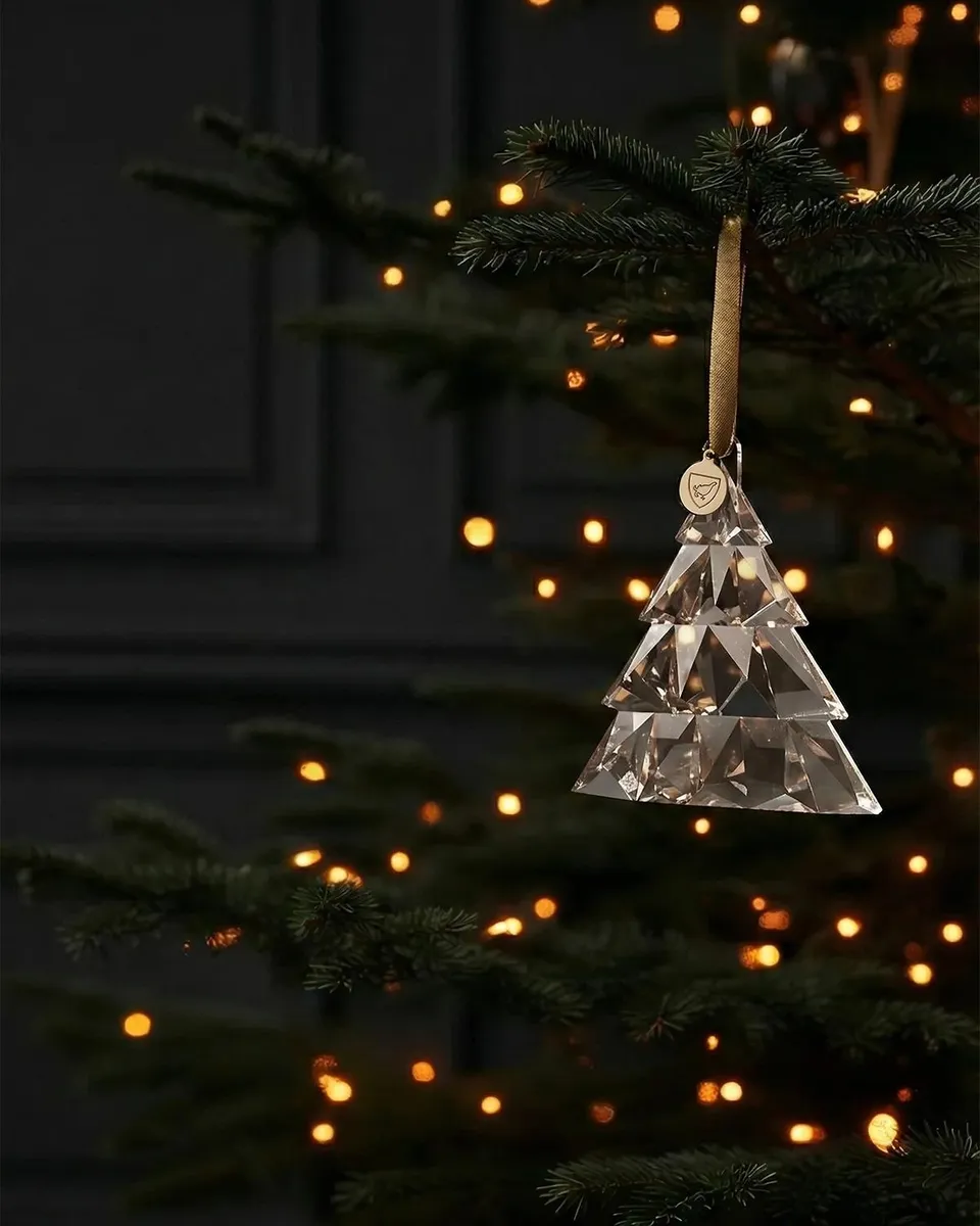 Orrefors Annual Christmas Tree Glass Ornament | Thumbnail 2