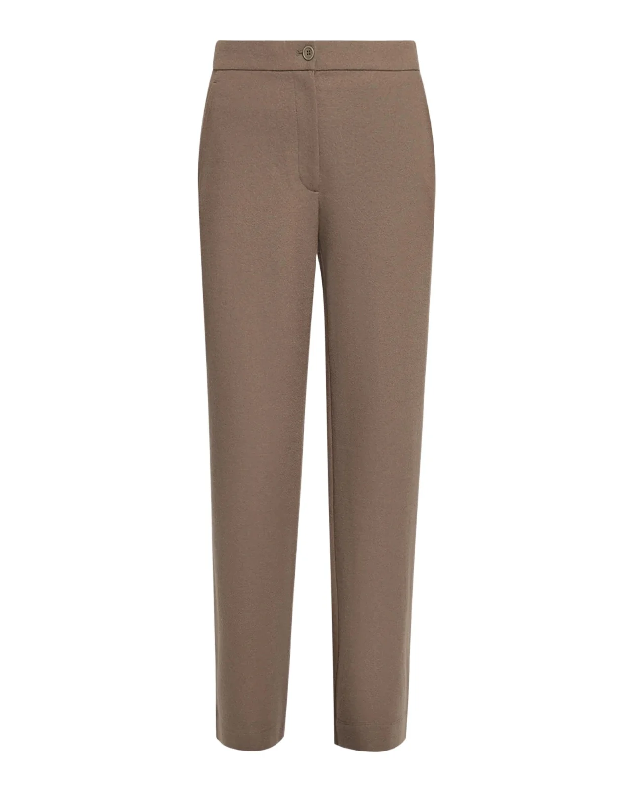 Straight-Leg Wool Jersey Trousers Straight-Leg Wool Jersey Trousers