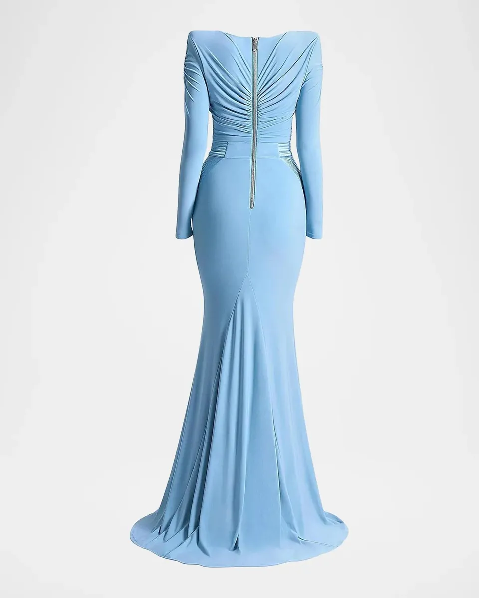 Zhivago The Bloom Gathered Jersey Gown | Thumbnail 3 Zhivago The Bloom Gathered Jersey Gown | Thumbnail 3