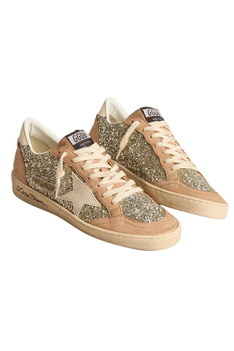 Golden Goose Ballstar Sneaker - Platinum Cream Beige | Thumbnail 2 Golden Goose Ballstar Sneaker - Platinum Cream Beige | Thumbnail 2