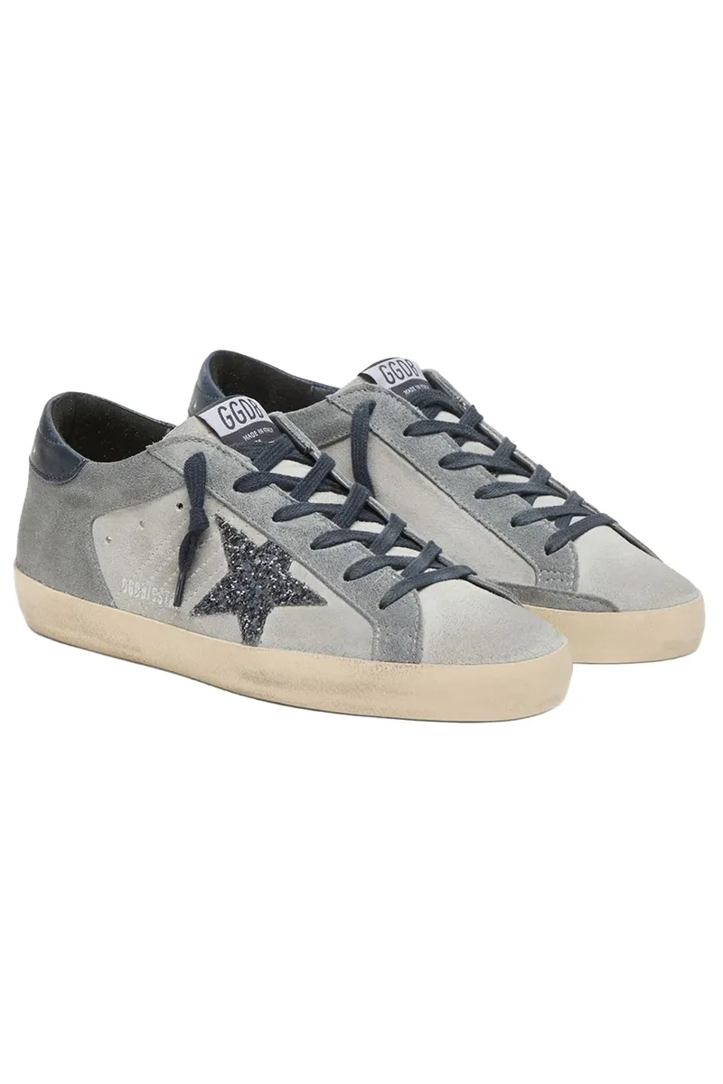 Golden Goose Super Star Sneaker - Grey Blue | Thumbnail 2 Golden Goose Super Star Sneaker - Grey Blue | Thumbnail 2