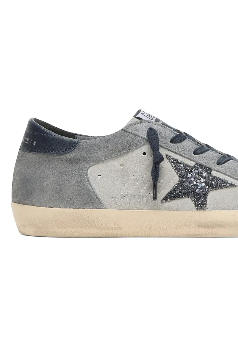 Golden Goose Super Star Sneaker - Grey Blue | Thumbnail 3 Golden Goose Super Star Sneaker - Grey Blue | Thumbnail 3