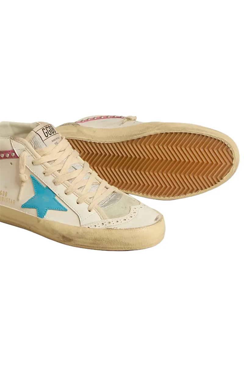 Golden Goose Midstar Sneaker - Optic White Cream | Thumbnail 3