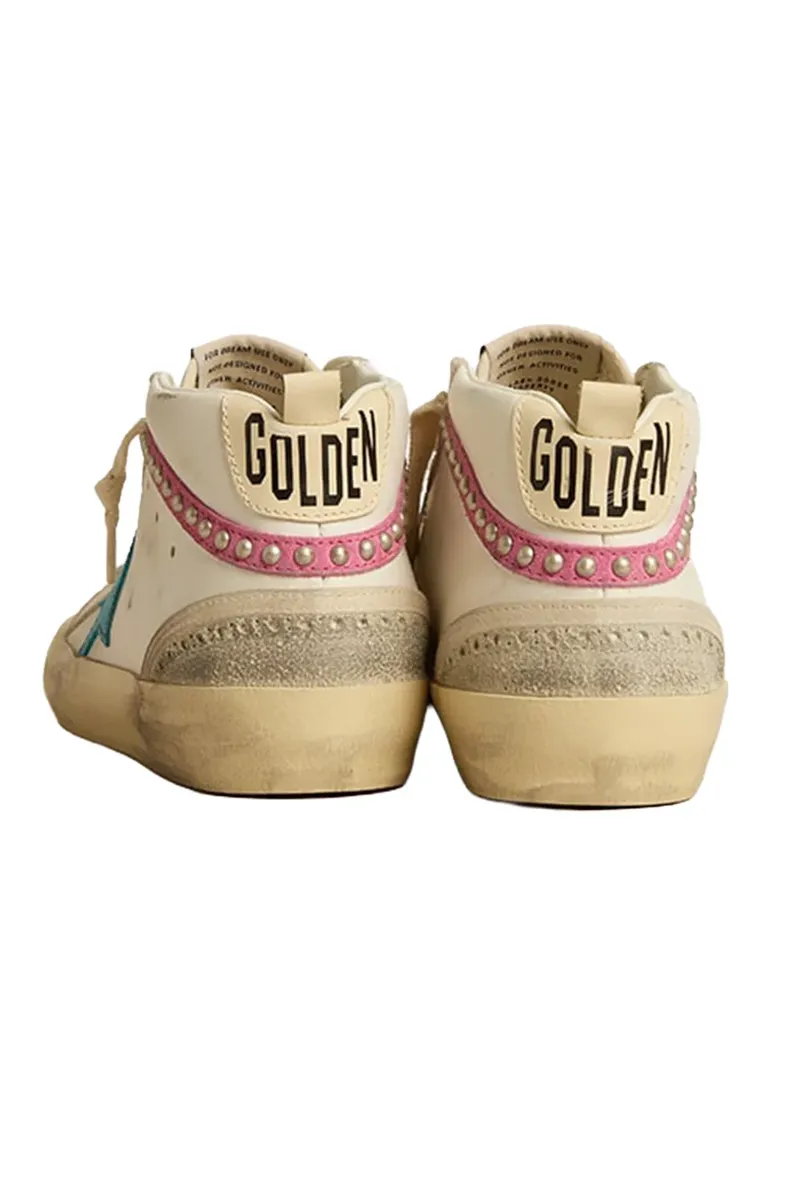 Golden Goose Midstar Sneaker - Optic White Cream | Thumbnail 4