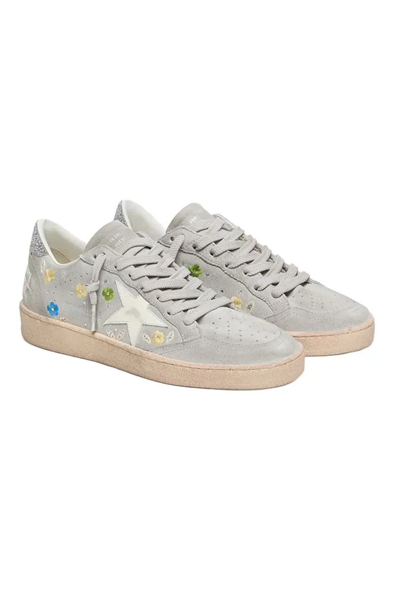 Golden Goose Ballstar Sneaker - Lead Grey Milk | Thumbnail 2