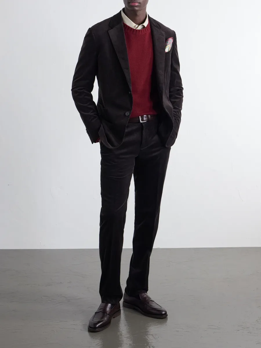 Zegna Cotton-Blend Corduroy Suit Jacket - Men | Thumbnail 2 Zegna Cotton-Blend Corduroy Suit Jacket - Men | Thumbnail 2