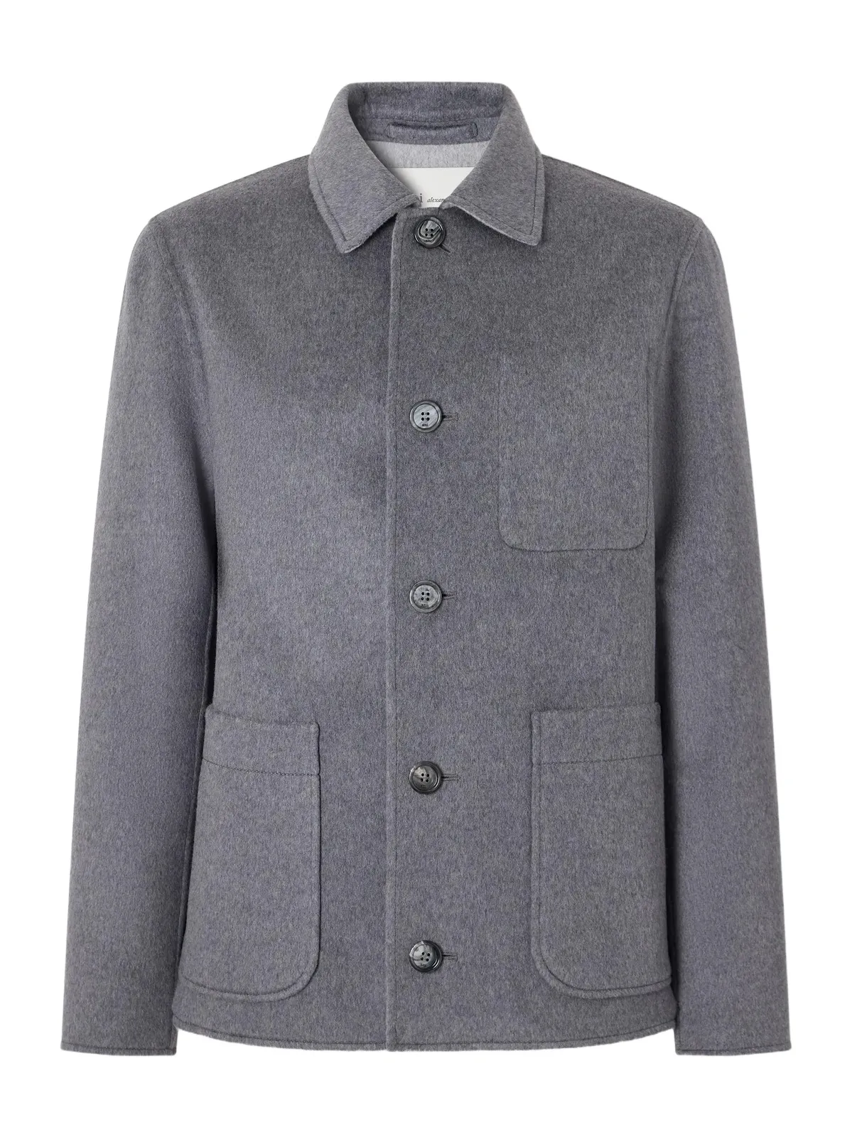 AMI PARIS Brushed Wool and Cashmere-Blend Felt Blouson Jacket - Men