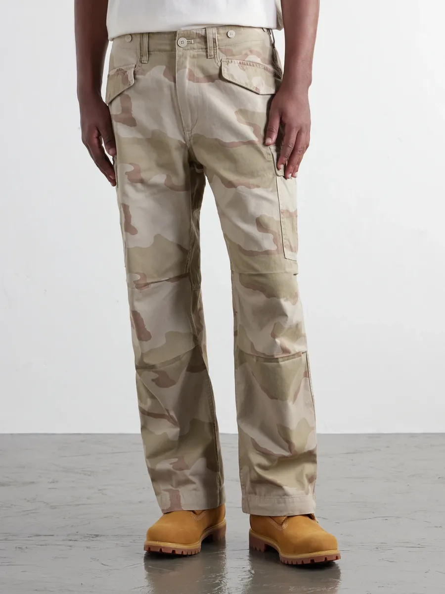 Aimé Leon Dore Wide-Leg Camouflage-Print Cotton-Twill Cargo Trousers - Men | Thumbnail 3 Aimé Leon Dore Wide-Leg Camouflage-Print Cotton-Twill Cargo Trousers - Men | Thumbnail 3