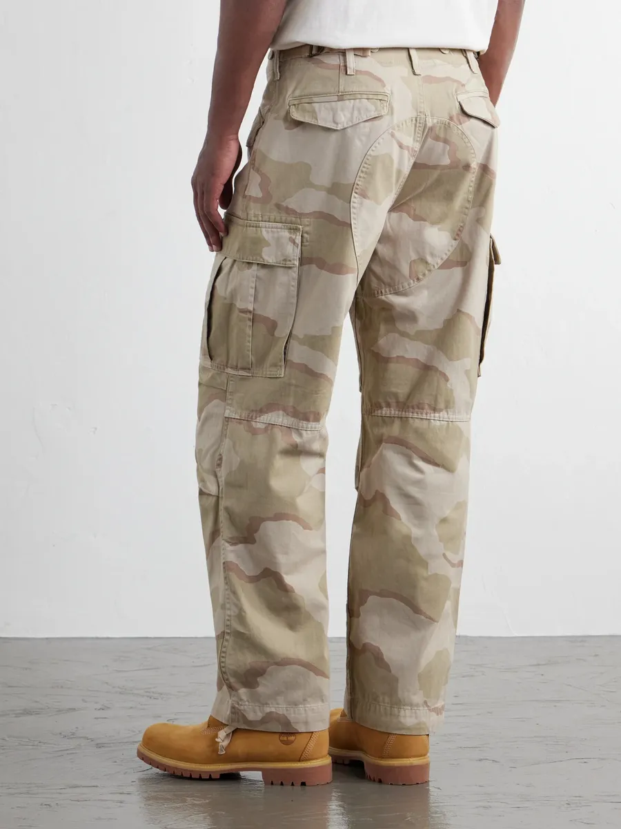 Aimé Leon Dore Wide-Leg Camouflage-Print Cotton-Twill Cargo Trousers - Men | Thumbnail 4 Aimé Leon Dore Wide-Leg Camouflage-Print Cotton-Twill Cargo Trousers - Men | Thumbnail 4