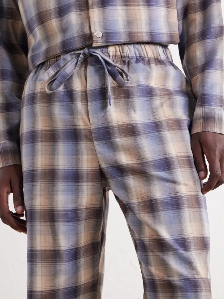 Tekla Auralee Checked Organic Cotton-Flannel Pyjama Trousers - Men | Thumbnail 5 Tekla Auralee Checked Organic Cotton-Flannel Pyjama Trousers - Men | Thumbnail 5