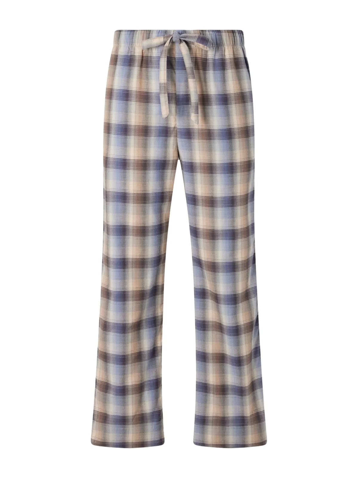 Tekla Auralee Checked Organic Cotton-Flannel Pyjama Trousers - Men