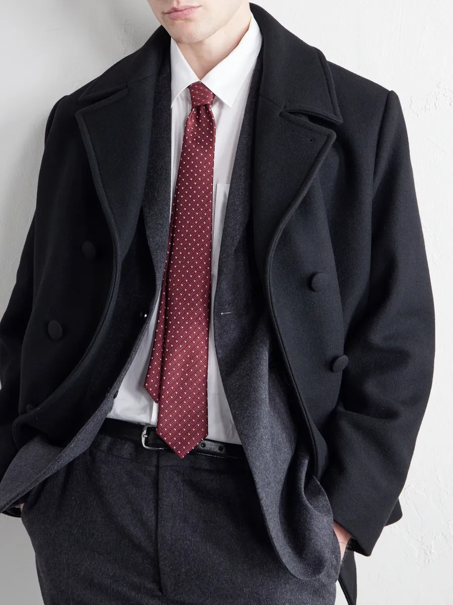 TOTEME 8cm Silk-Jacquard Tie - Men | Thumbnail 2 TOTEME 8cm Silk-Jacquard Tie - Men | Thumbnail 2
