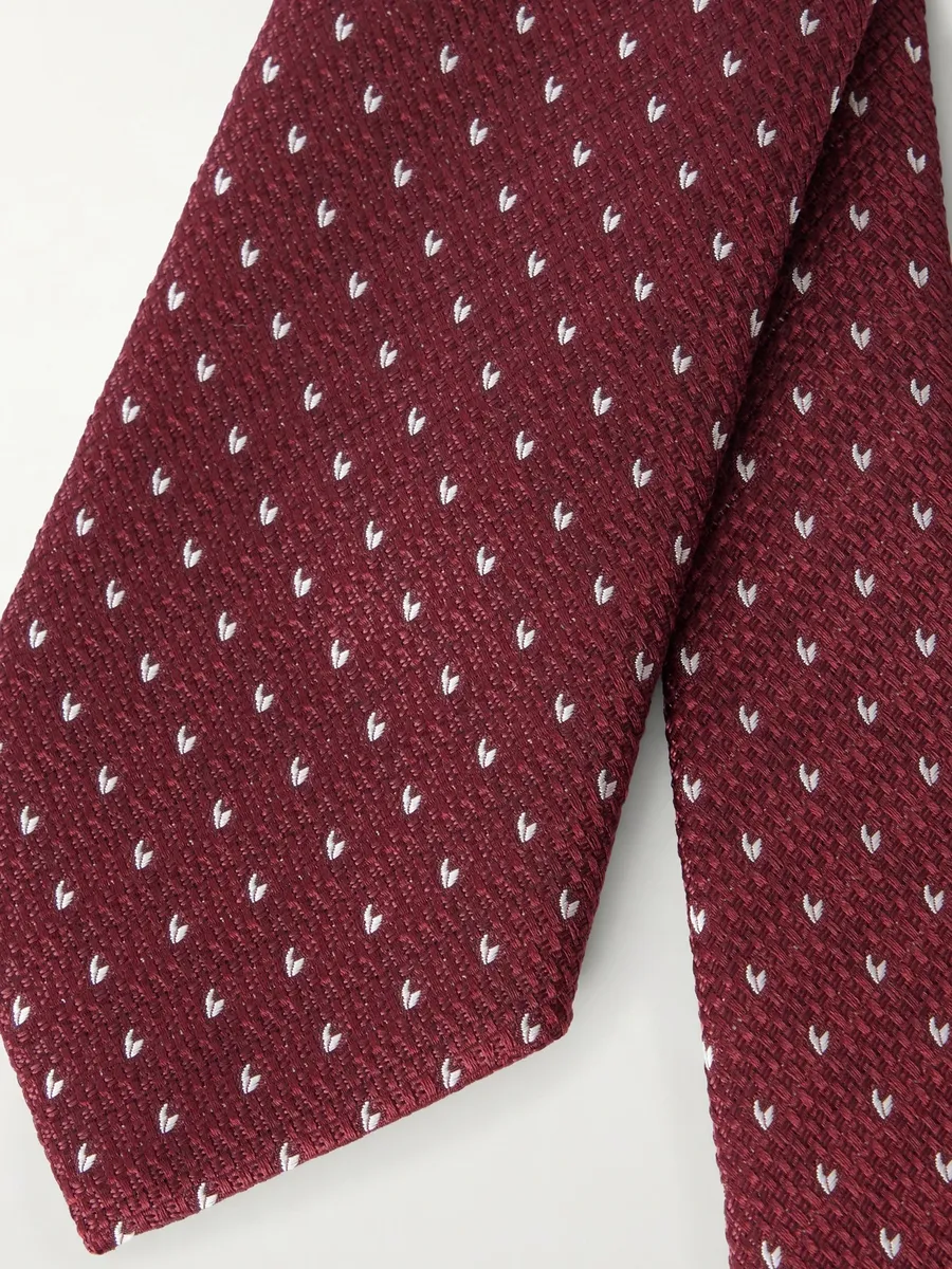 TOTEME 8cm Silk-Jacquard Tie - Men | Thumbnail 4 TOTEME 8cm Silk-Jacquard Tie - Men | Thumbnail 4