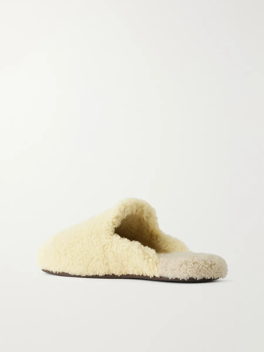 Tekla Auralee Two-Tone Shearling Slippers - Men | Thumbnail 3 Tekla Auralee Two-Tone Shearling Slippers - Men | Thumbnail 3